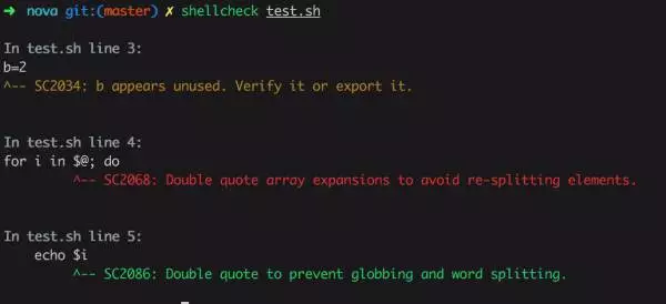 shellcheck